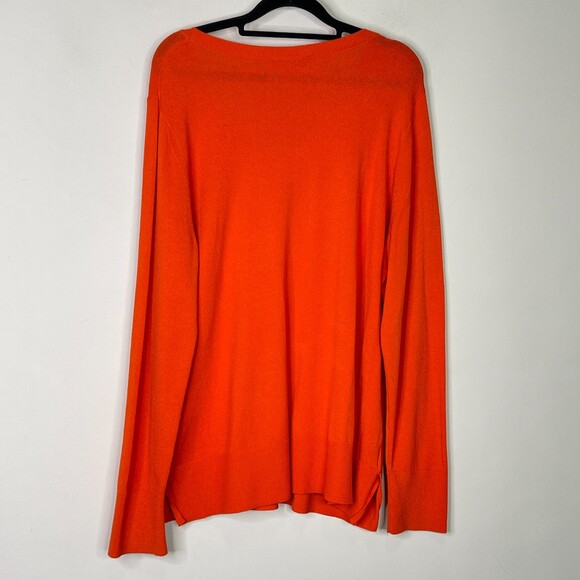 LOFT Scoop Neck Long Sleeve Knit Top Women's Size XL - Picture 7 of 8